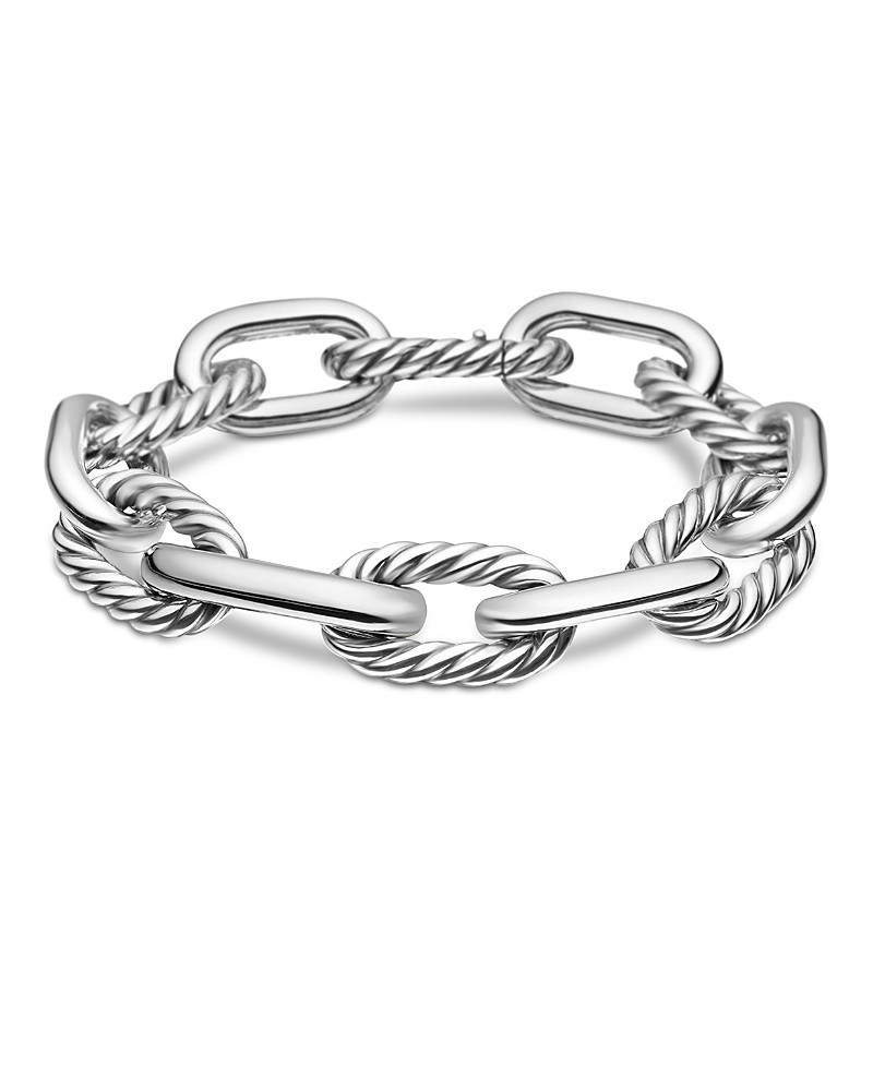 David Yurman Dy Madison Chain Bracelet in Sterling Silver, 13.5mm | Bloomingdale's (US)