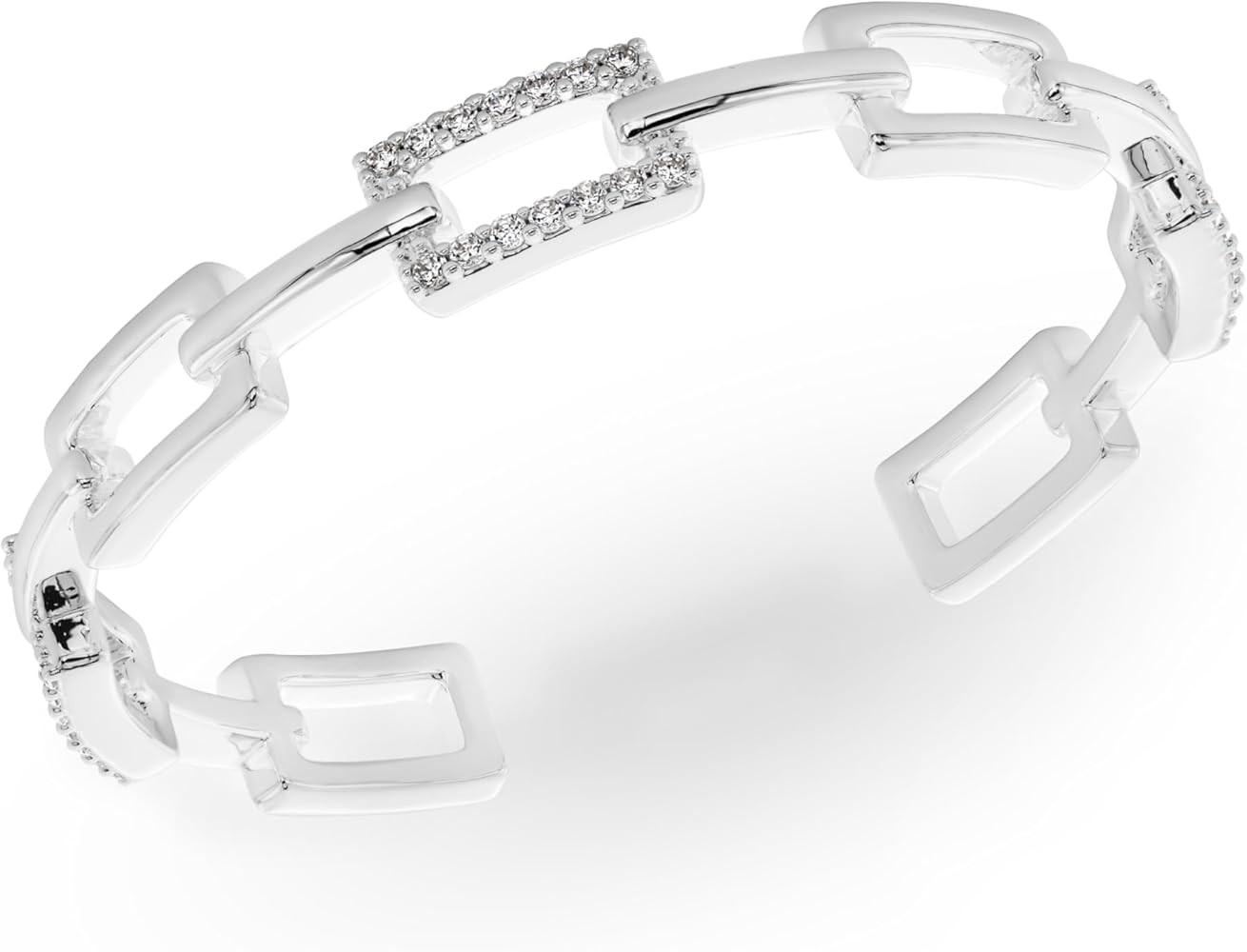 Rocksbox Huxley Cuff Bracelet - Adjustable Bracelet for Women - High Polish Plating - Premium Qua... | Amazon (US)