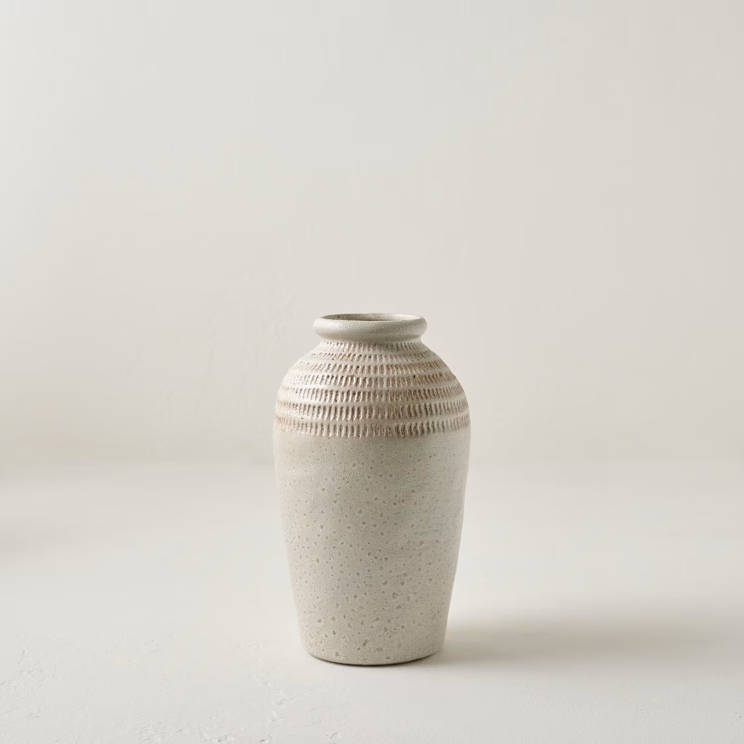 Sawyer Rustic Cream Vase | Magnolia