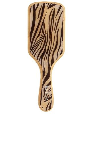 Bamboo Paddle Brush in Zebra | Revolve Clothing (Global)