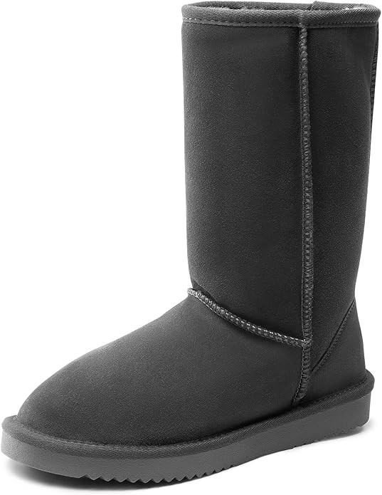 DREAM PAIRS Women's High-top Winter Snow Boots Faux Fur Lining Pull on Warm Comfortable Outdoor B... | Amazon (US)