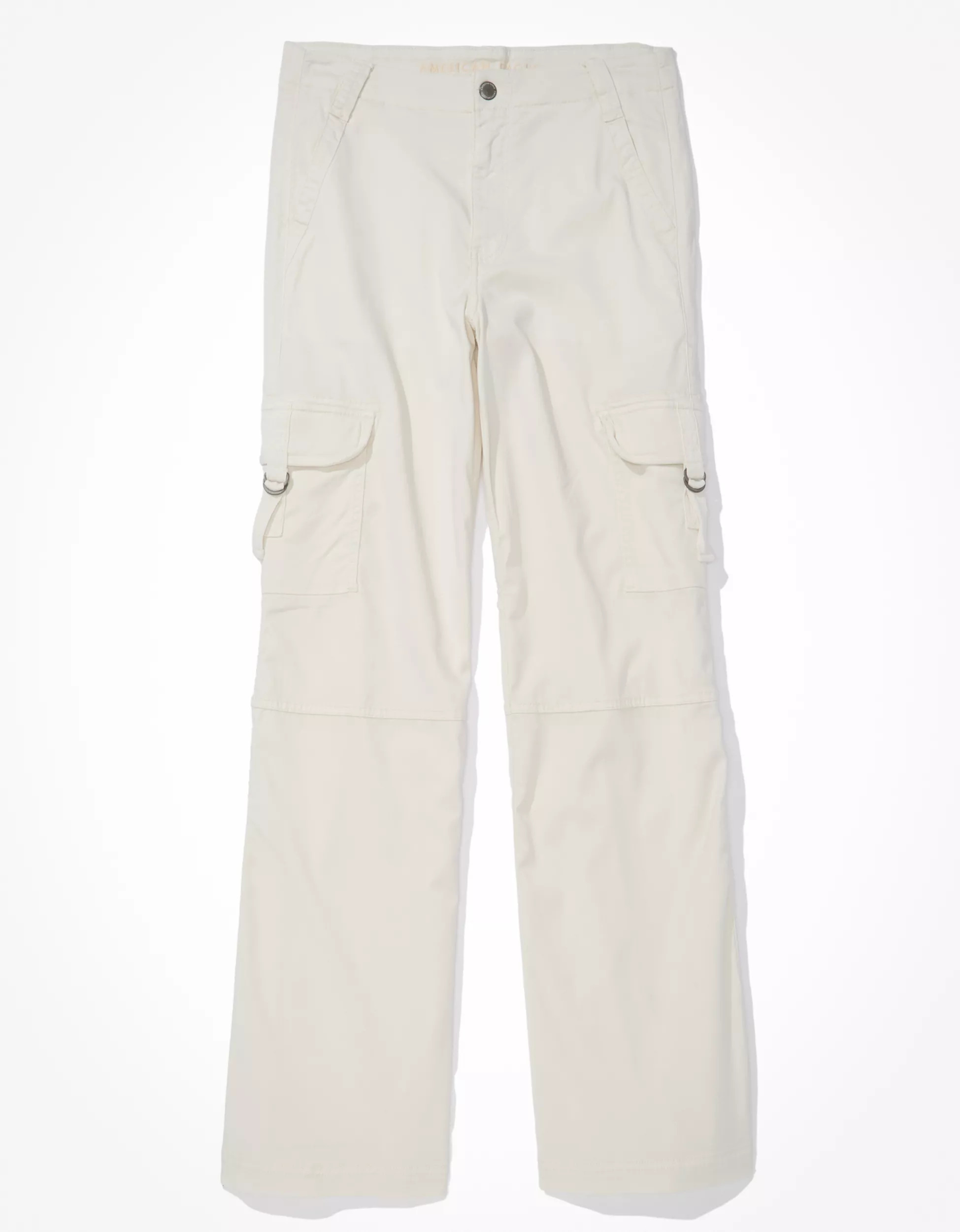 AE Dreamy Drape Stretch Super High-Waisted Cargo Baggy Wide-Leg Pant | American Eagle Outfitters (US & CA)