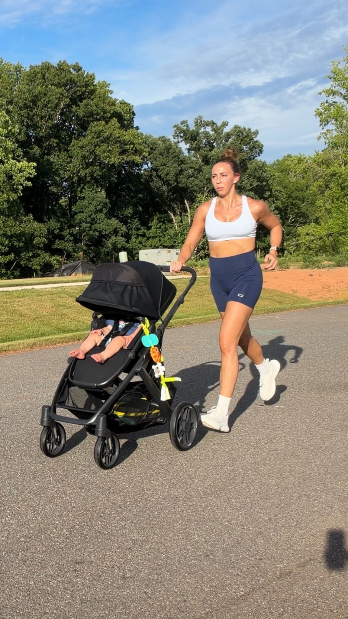The stroller that has gotten me through 4 years and two boys, my daily driver ♥️