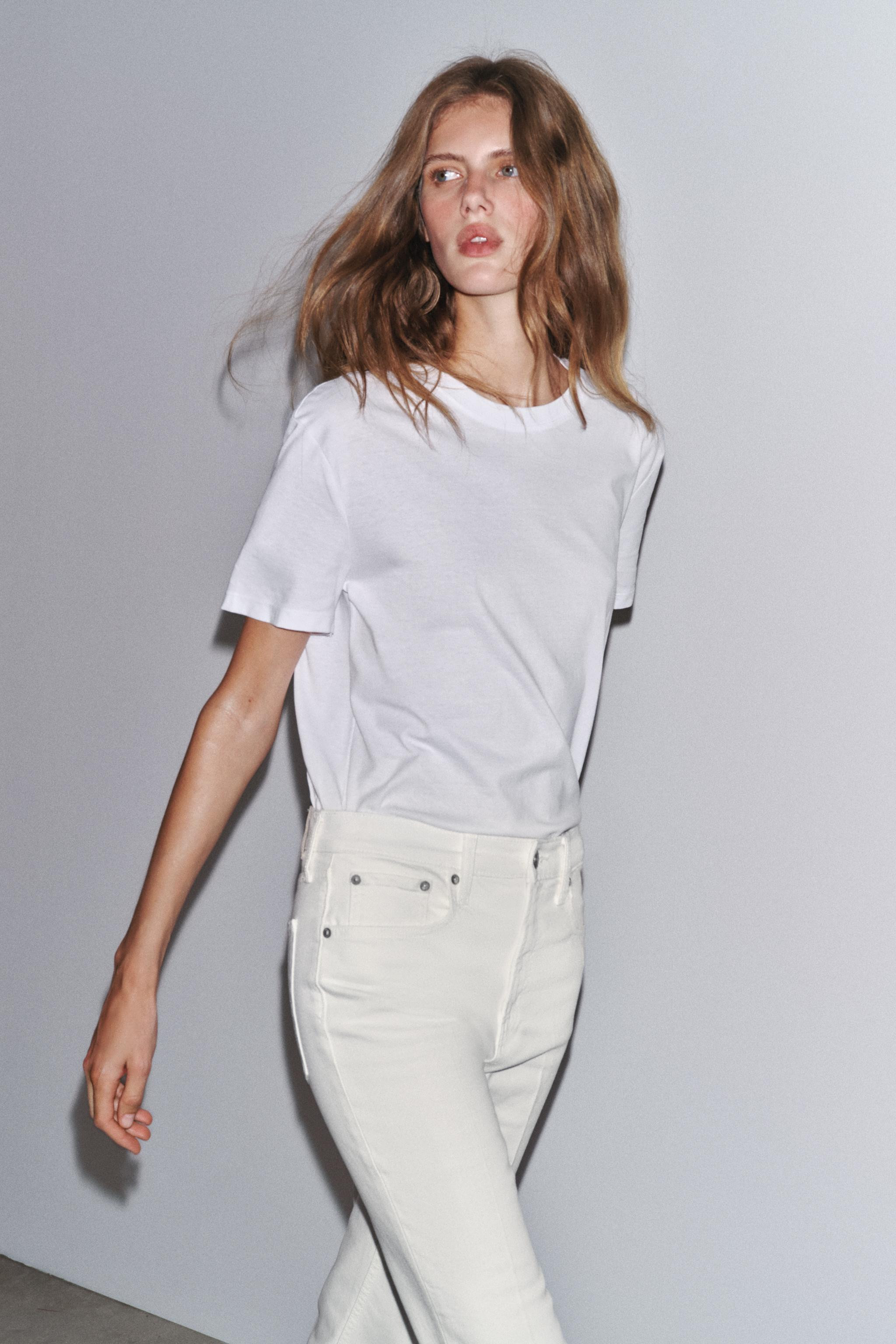 BASIC COTTON T-SHIRT | Zara US