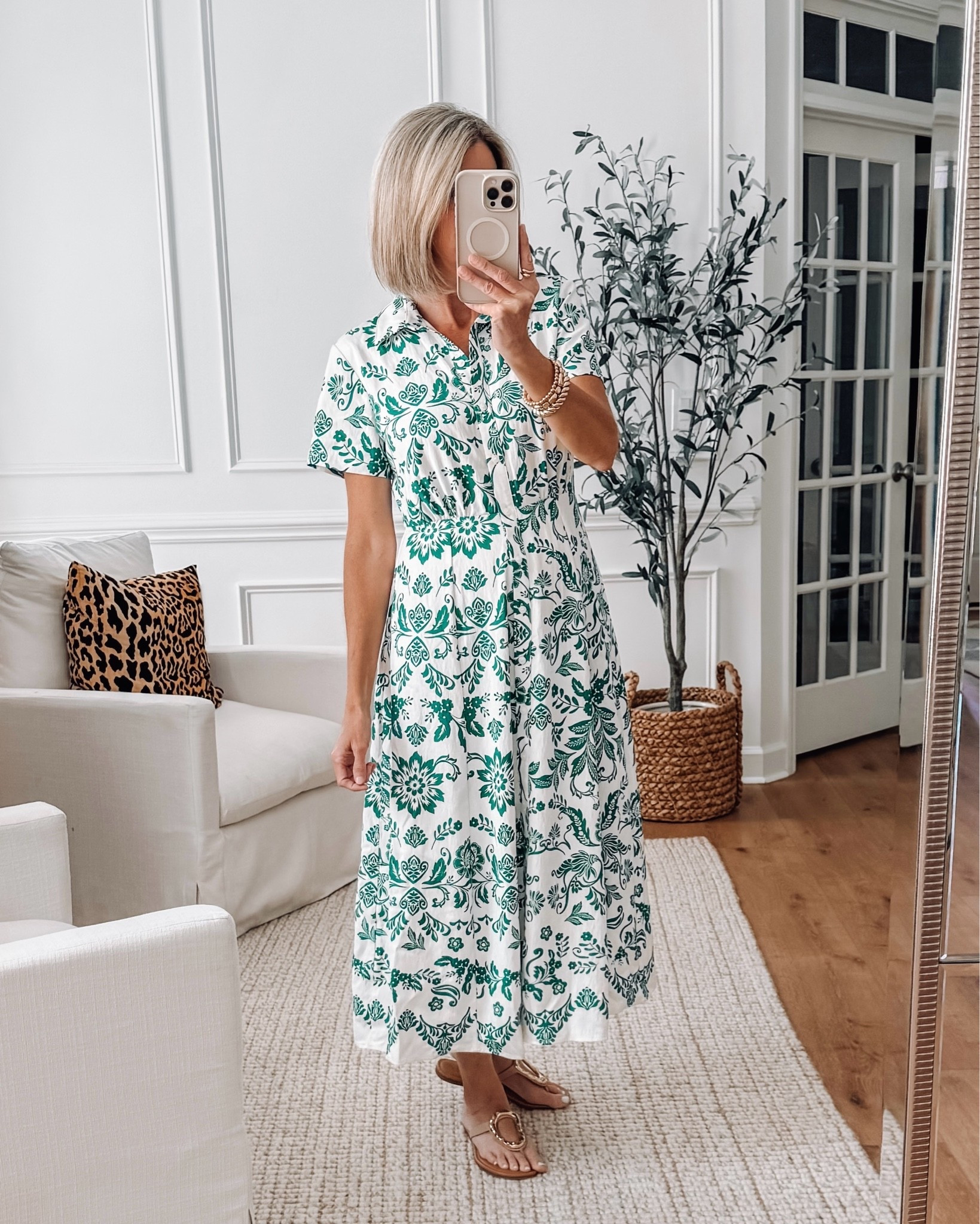 50% off Floral midi length button down shirt dress. Wearing size 2

Loft finds
Loft outfit ideas
Loft dress 
#loveloft

#LTKOver40 #LTKSeasonal #LTKSaleAlert