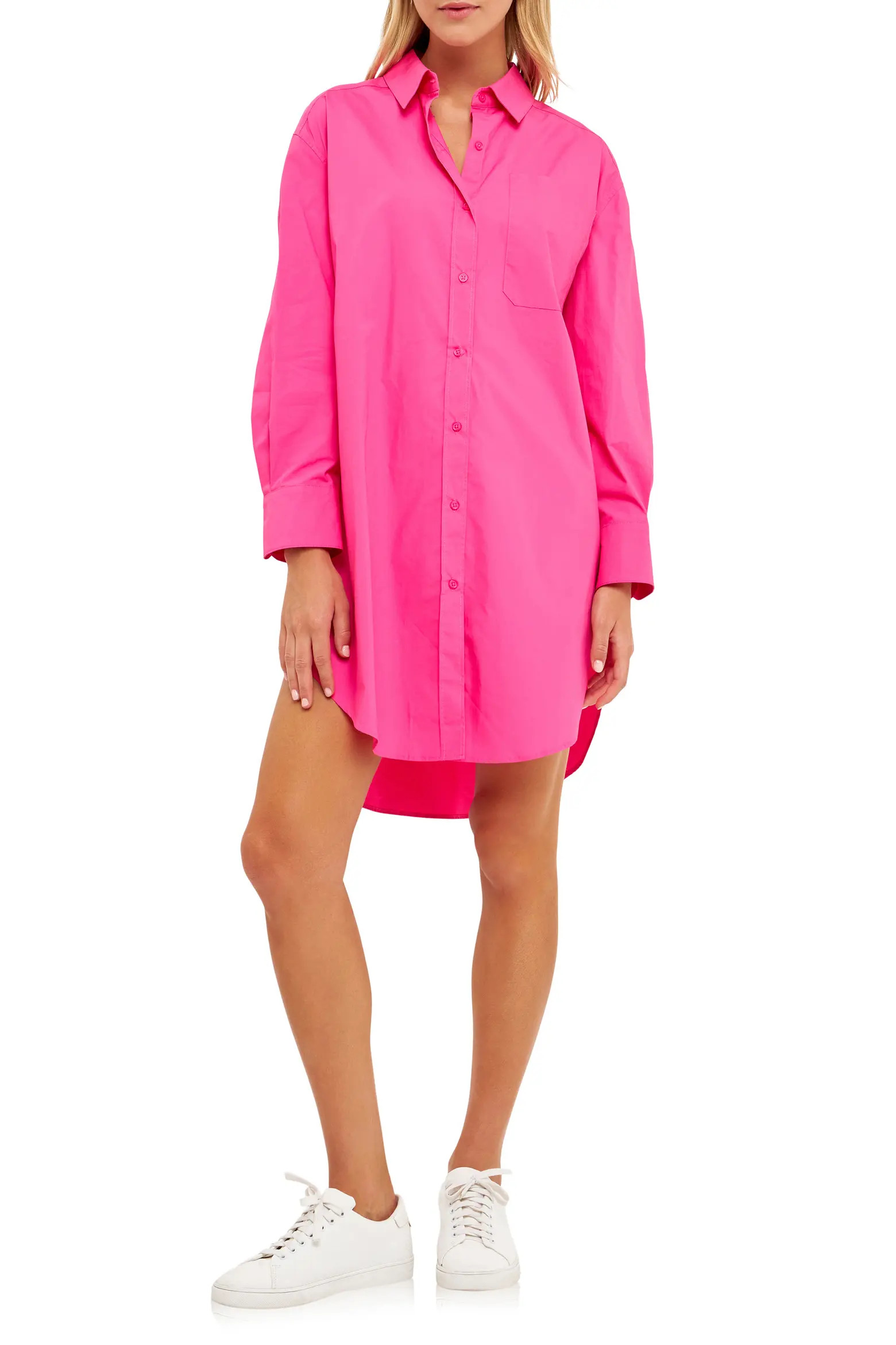 Classic Collar Shirtdress (Women) | Nordstrom | Nordstrom