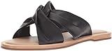 Rachel Zoe Women's Hampton Flat Sandal, Black, 8 M US | Amazon (US)