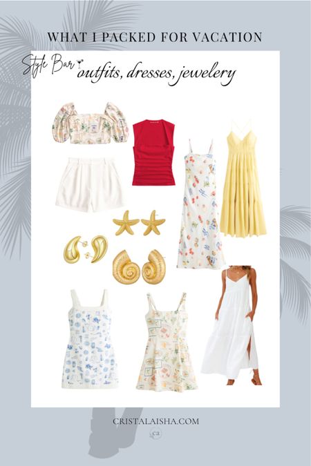 What I packed for a beach vacation! 
#beachvacation
#beachoutfits
#vacationoutfits 

#LTKBeauty #LTKFindsUnder100 #LTKStyleTip