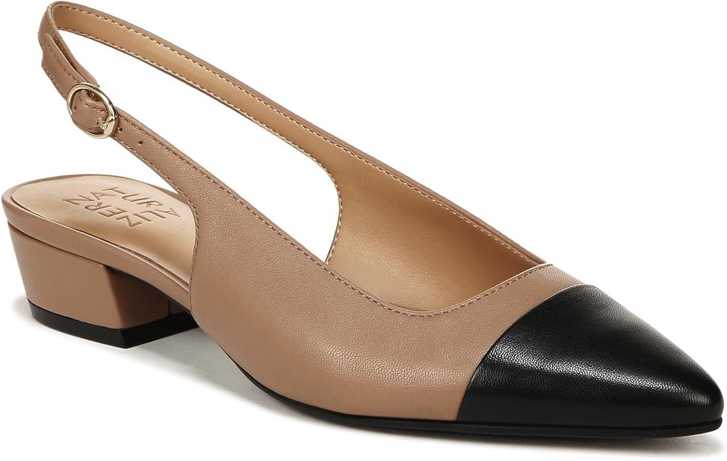 Naturalizer Women's Banks Slingback Pointed Toe Low Heel Pump | Amazon (US)