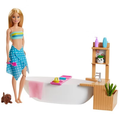 Barbie Fizzy Bath Blonde Doll and Playset | Target