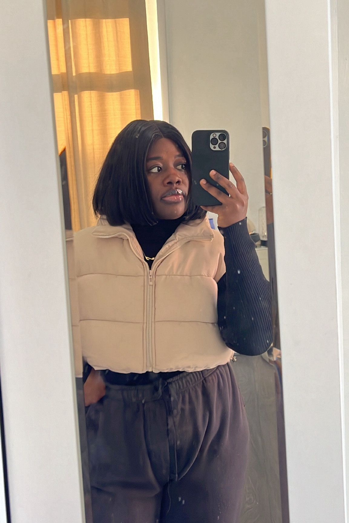 stone gilet from PLT

#LTKfindsunder50 #LTKmidsize