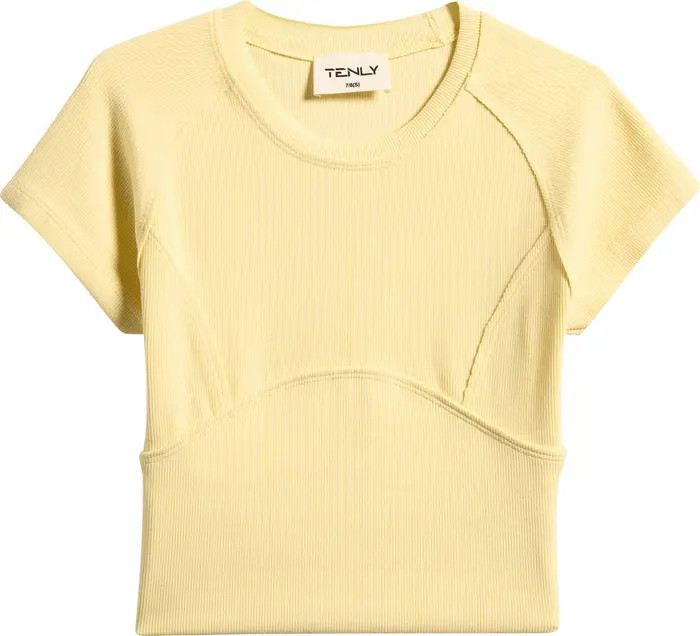 TENLY Kids' Rib Lapped Seam T-Shirt | Nordstrom | Nordstrom