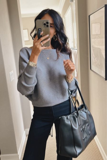 This is one on of my most worn Amazon sweaters! I’m just shy of 5-7” for reference and this sweater is one size fits most, StylinByAylin 

#LTKfindsunder100 #LTKfindsunder50 #LTKstyletip