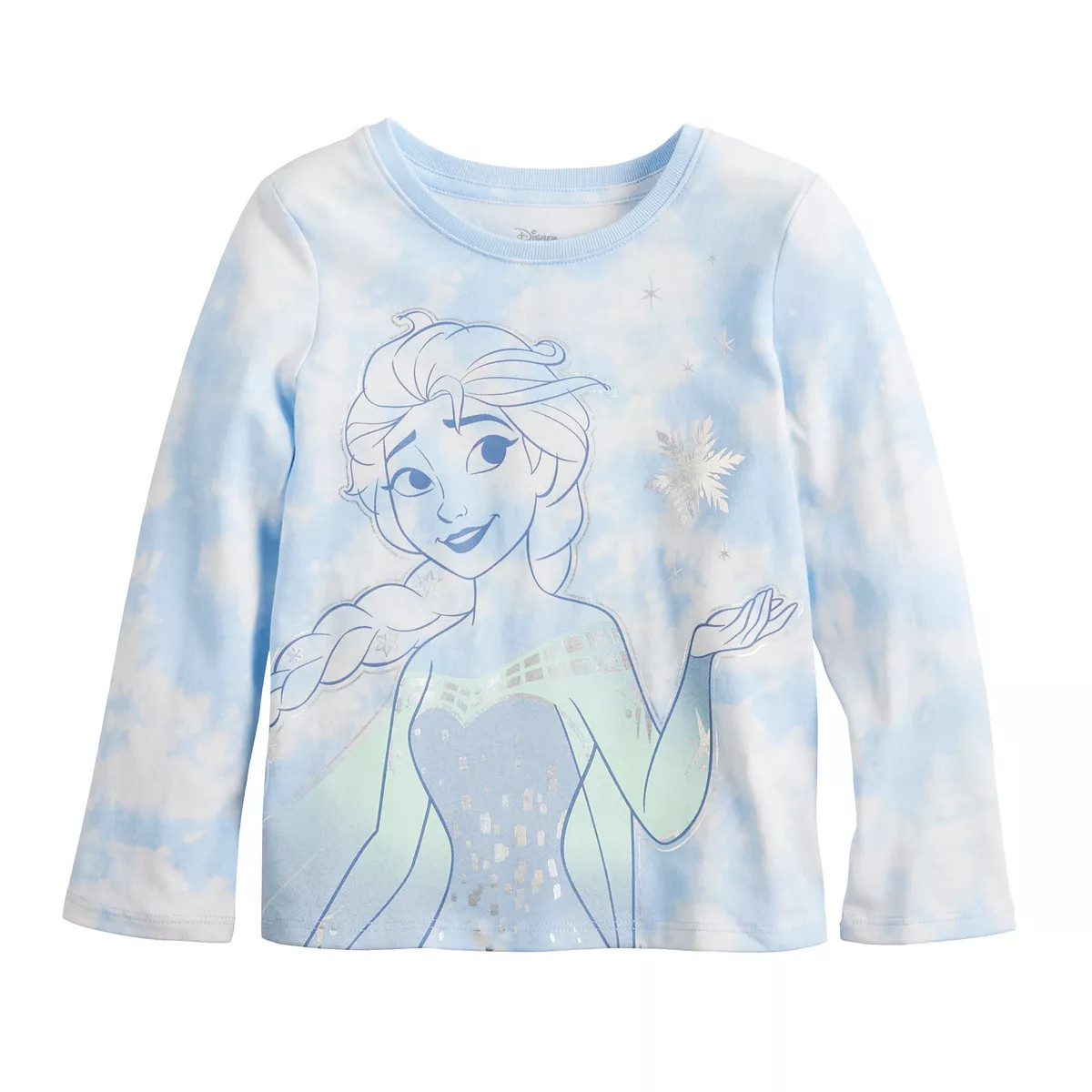 Disney's Frozen Elsa Girls 4-12 Tie Dye Long Sleeve Graphic Tee by Jumping Beans® | Kohl's