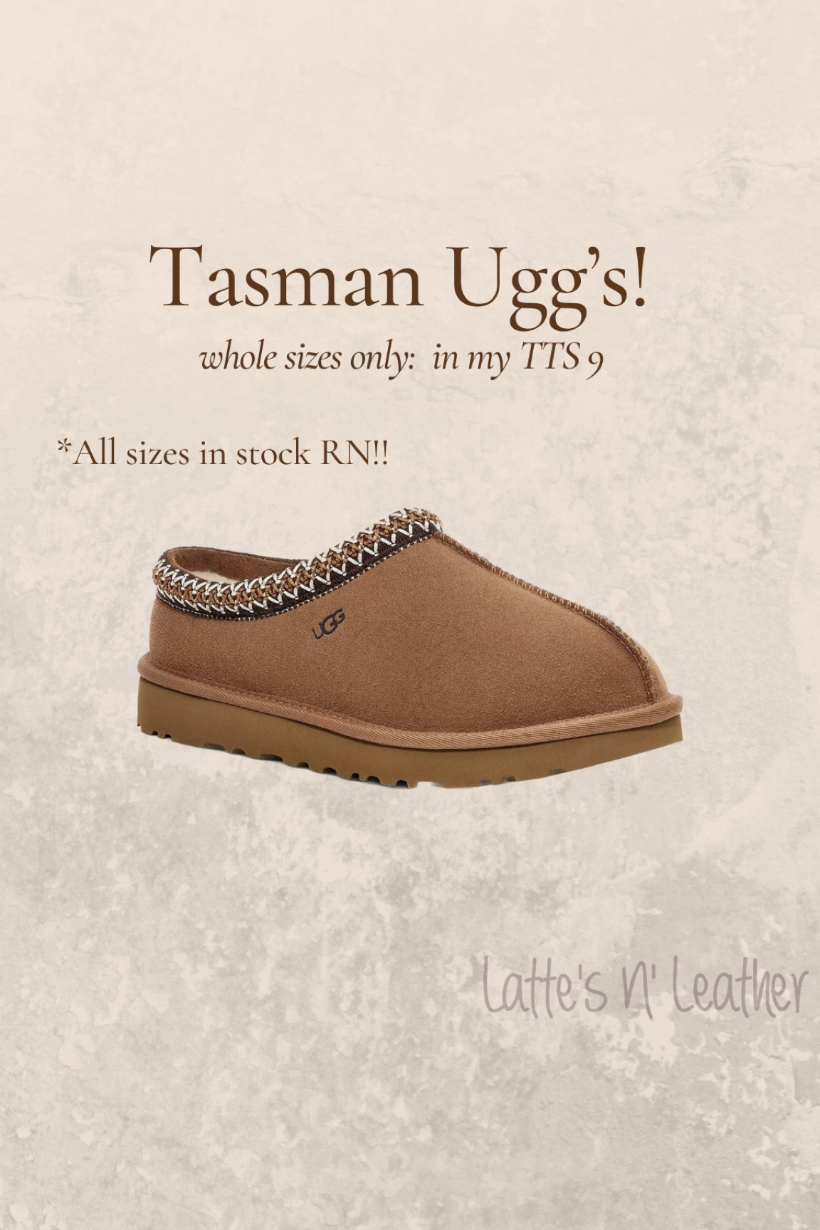 Found the Tasman Ugg slippers fully in stock - all sizes!! Got in my TTS 9.  Whole sizes only so size up if half size.  #uggs #uggslippers

#LTKstyletip #LTKshoecrush
