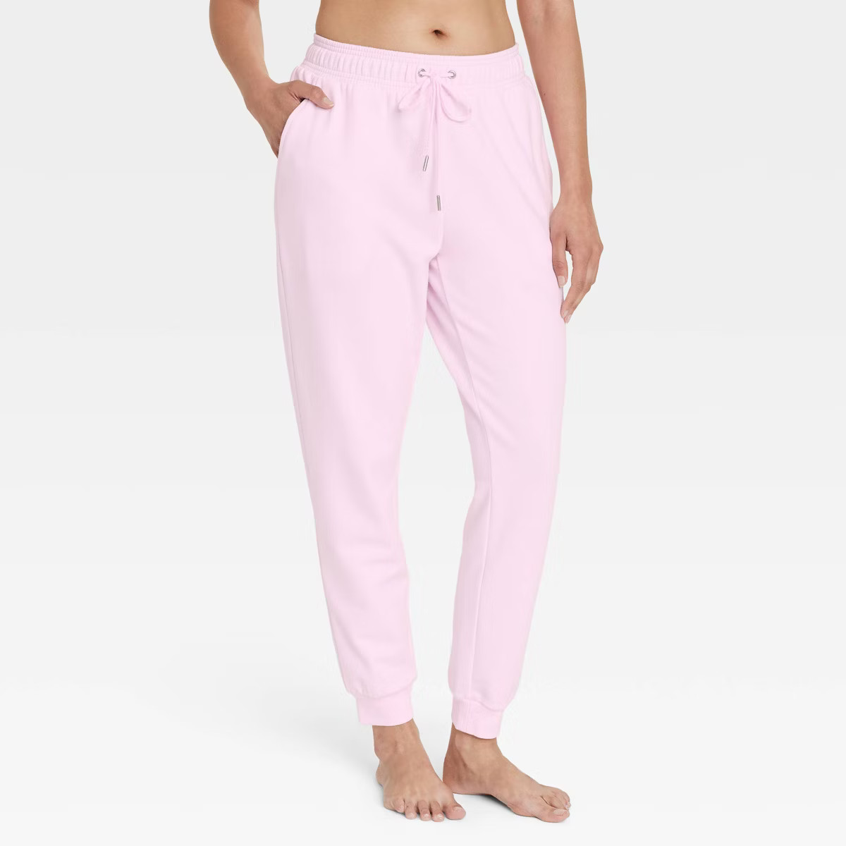 Women's Fleece Jogger Pants - Auden™ Pink 3X | Target