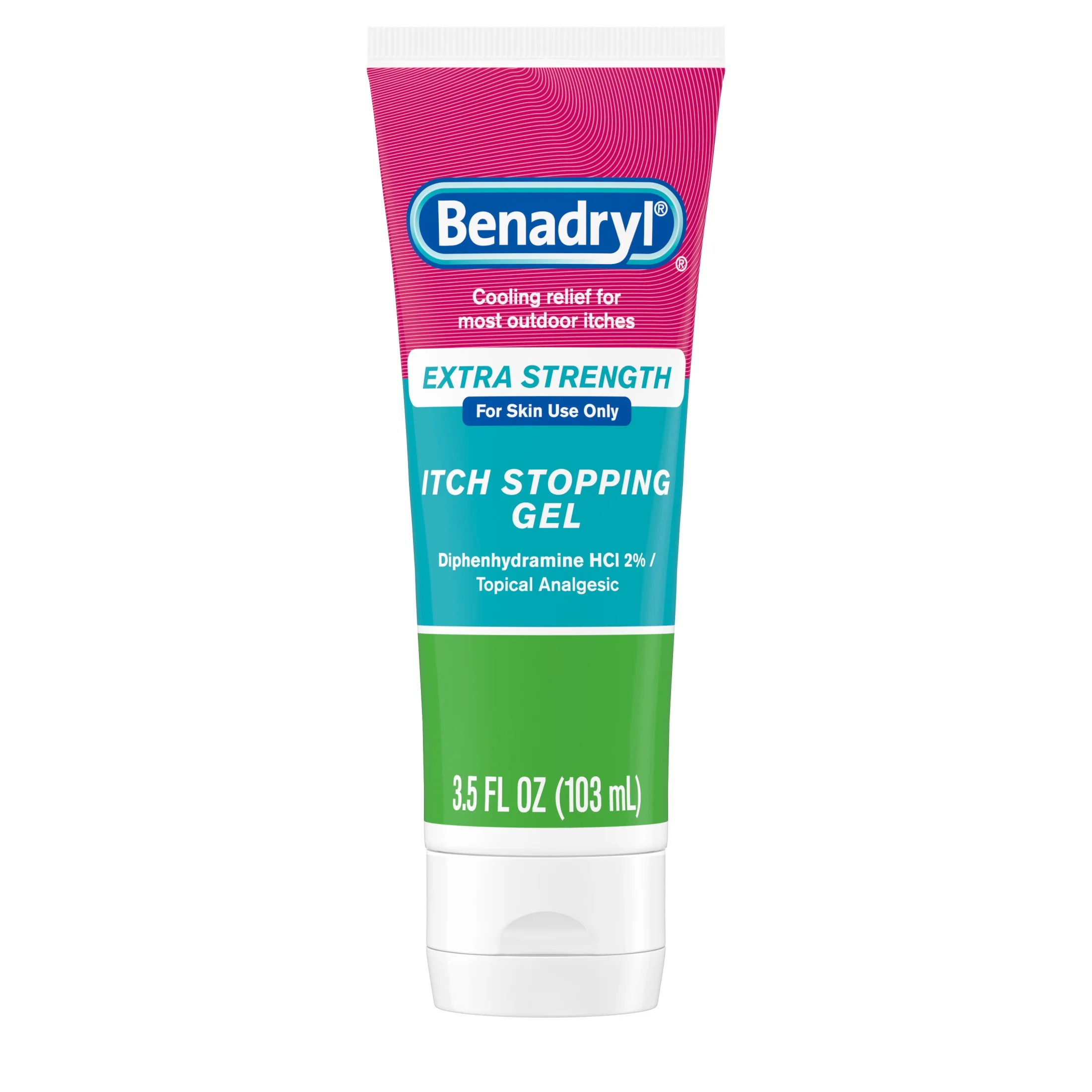 Benadryl Extra Strength Anti-Itch Topical Analgesic Gel, 3.5 fl. oz | Walmart (US)