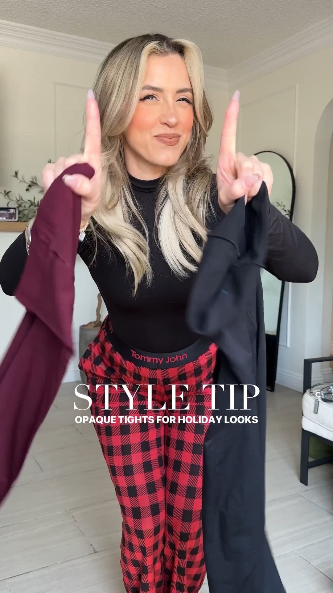 Styling opaque tights for your holiday outfits! 

✔️ wearing everything in a SMALL
✔️ the exact black miniskirt is from Aritzia and a size 4. I linked a few more affordable options as well.#LTKParties

Follow my LTK @ImLola on the @shop.LTK app to view this post and get my exclusive app-only content!

#liketkit #LTKU #LTKHoliday
@shop.ltk
https://liketk.it/4ZkZK

#LTKHoliday #LTKgrwm #LTKU