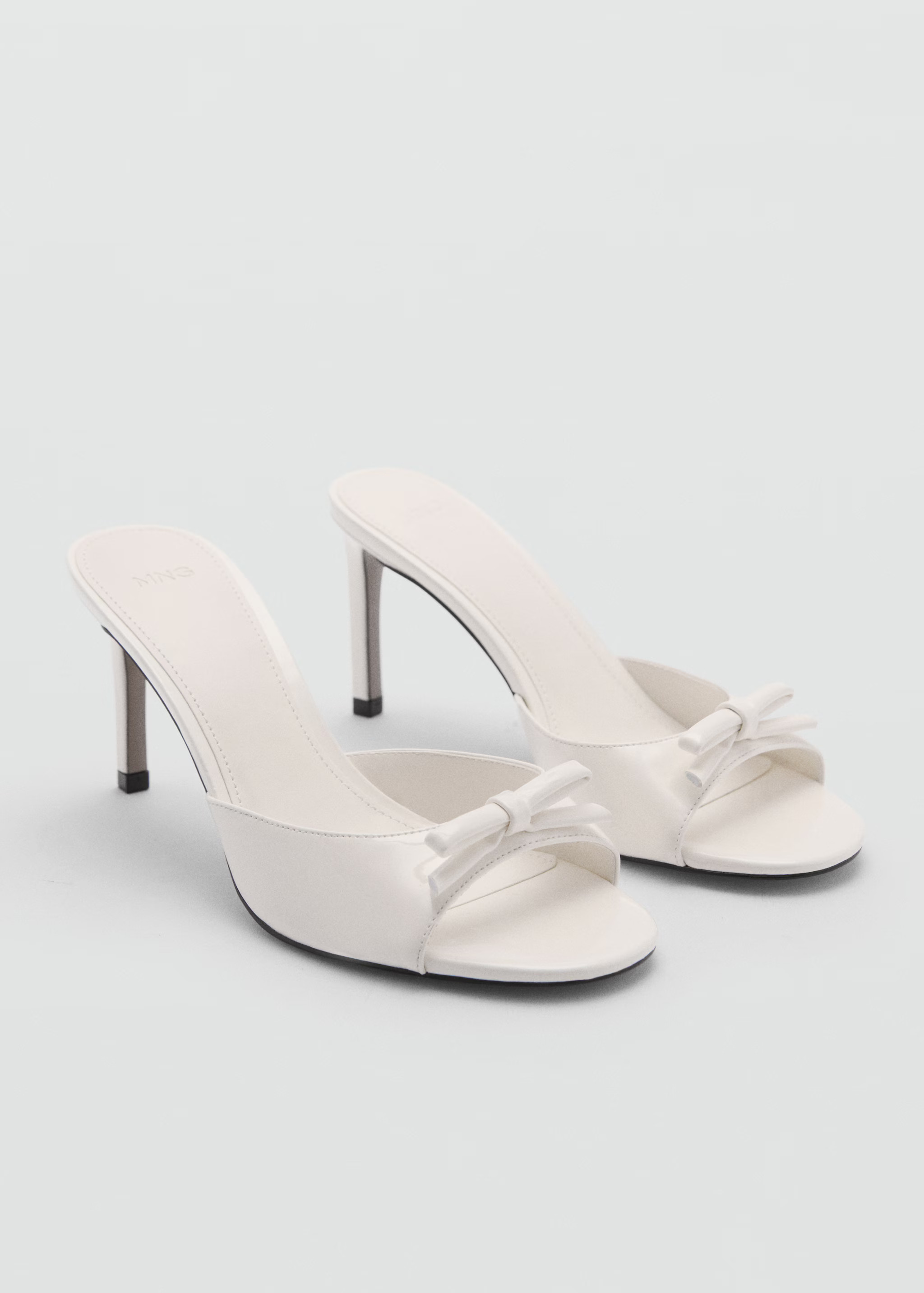Bow heel sandals - Women | MANGO United Kingdom | MANGO (UK)