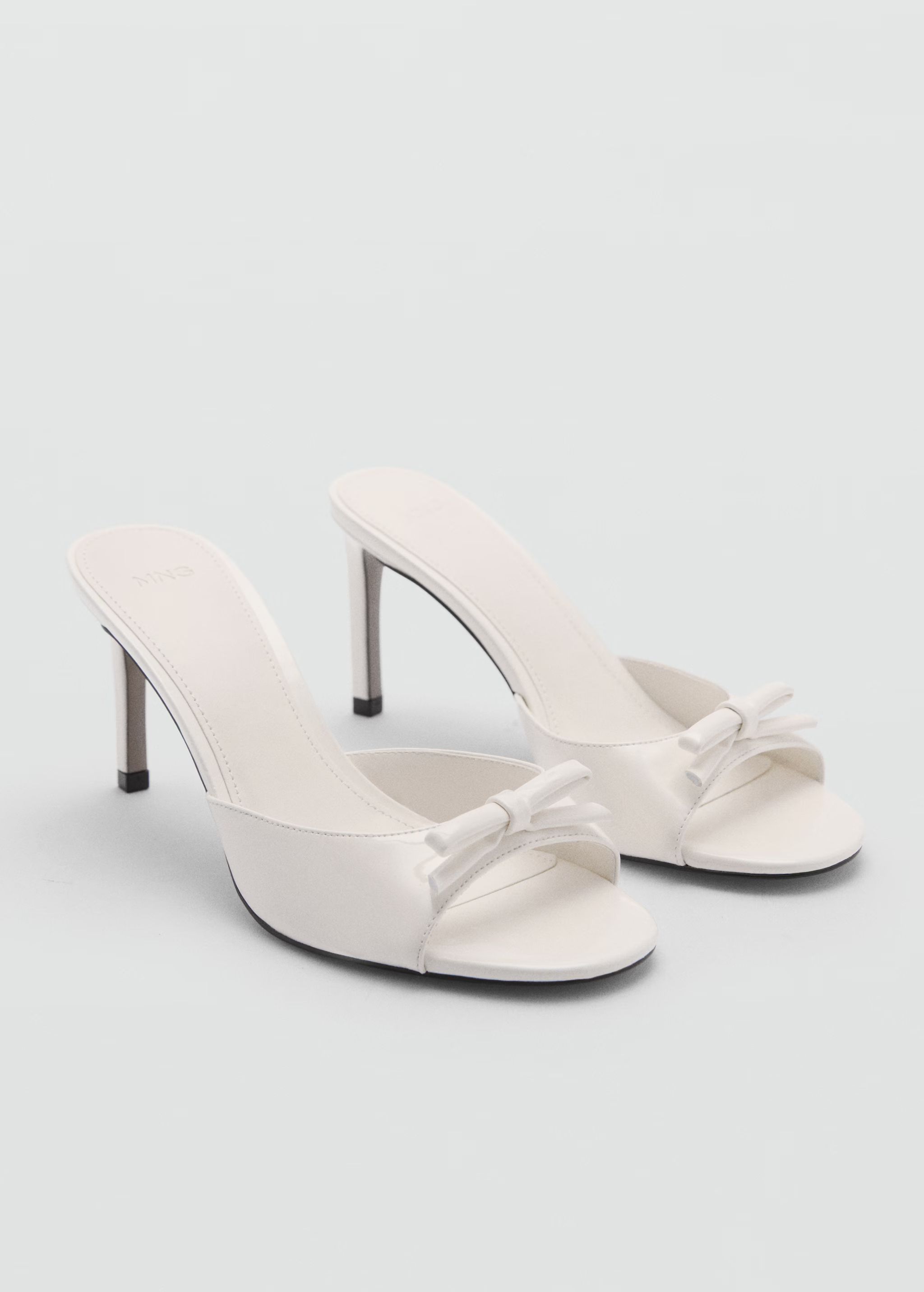 Bow heel sandals | MANGO (US)