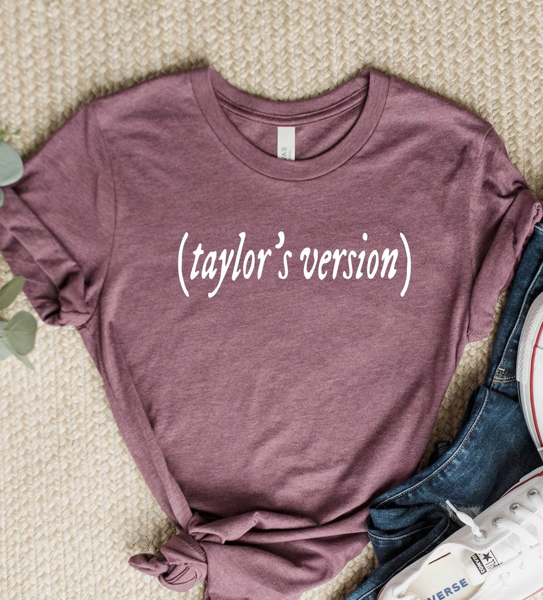 Taylor's Version, Mother's Day Gift, Gift Shirt for 2023 Swiftie Concert, 1989 Deluxe Edition Shi... | Etsy (US)