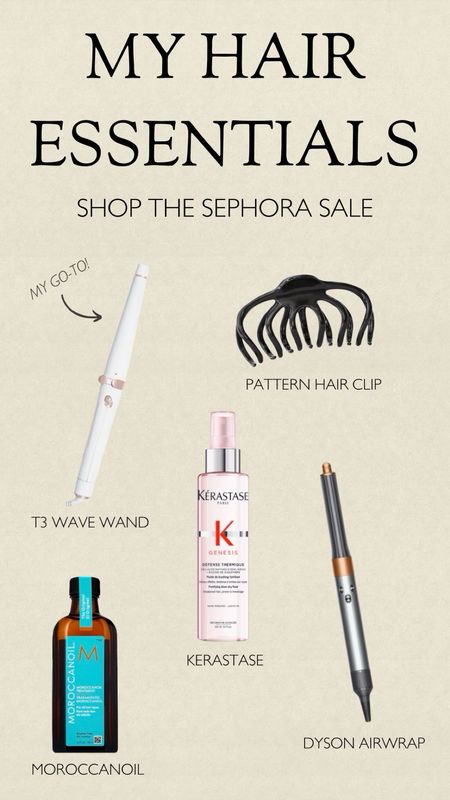 Check out my go-to hair essentials at the Sephora Sale

#LTKbeauty #LTKxSephora #LTKsalealert