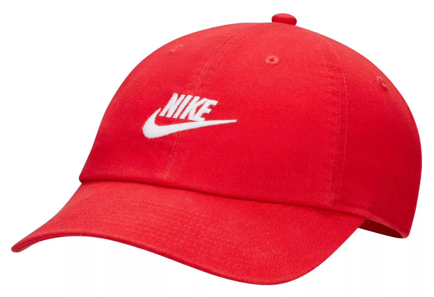 Nike Club Unstructured Futura Wash Cap, Men's, Medium/Large, University Red | DICK'S Sporting Goods