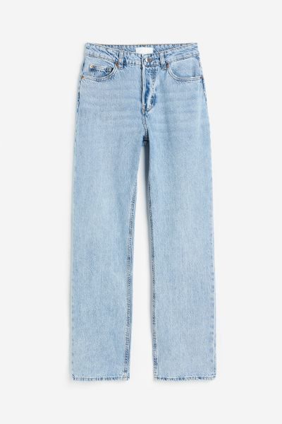 Straight High Jeans | H&M (DE, AT, CH, NL, FI)
