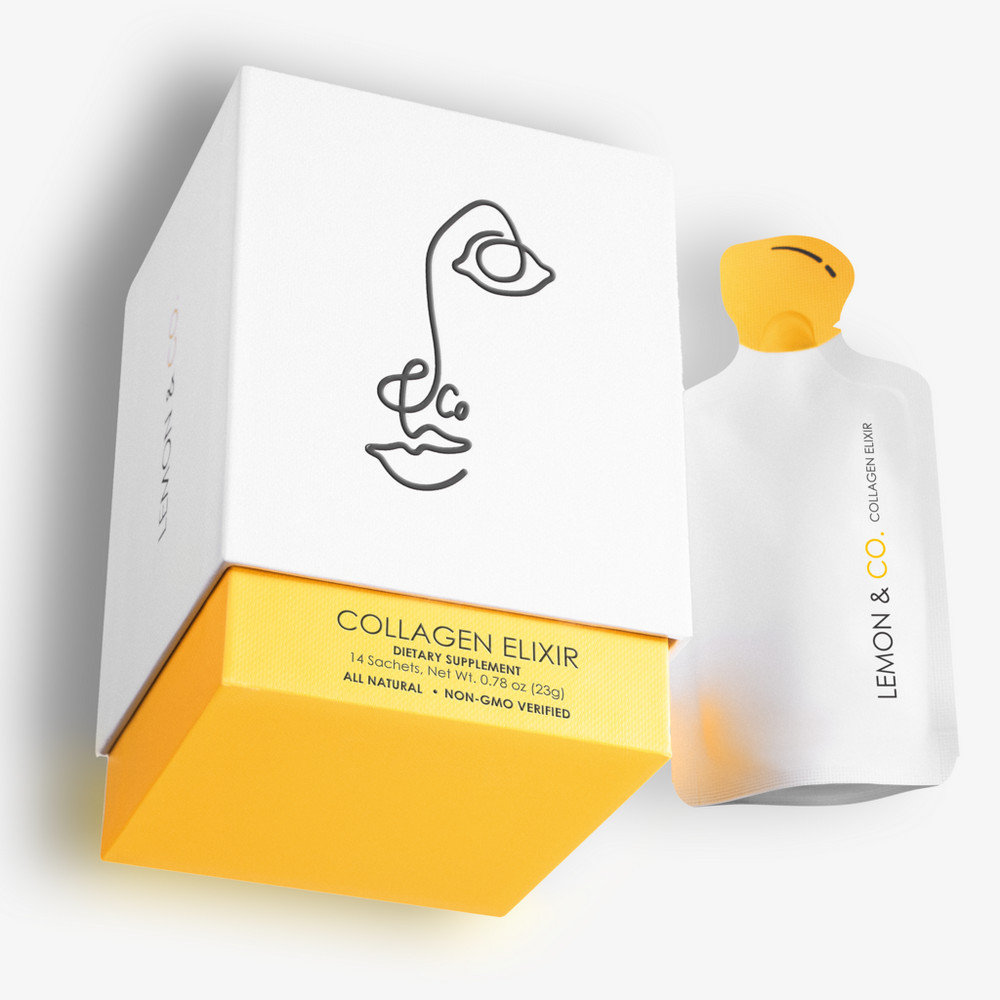 Lemon and Co. Collagen Liquid Collagen Drink Mix | Daily Elixir with Marine Collagen & Vitamin C – Lemon Infused - 14 count | Ulta
