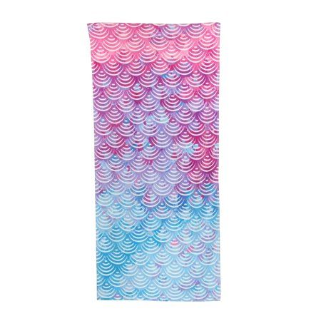 Mainstays Printed Sheared Beach Towel, Scallop Shimmer | Walmart Online Grocery