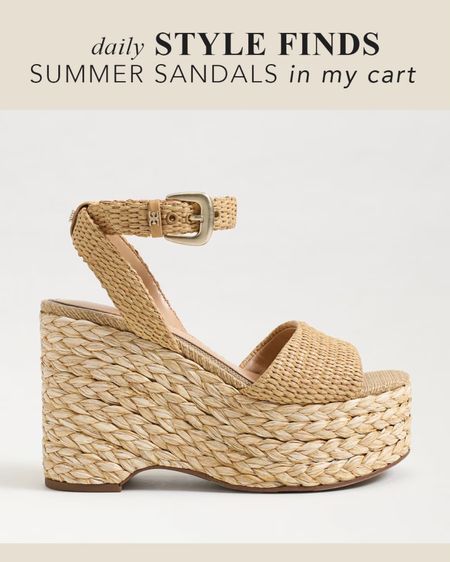Sam Edelman April platform espadrille wedge sandals 

#LTKshoecrush #LTKover40 #LTKstyletip