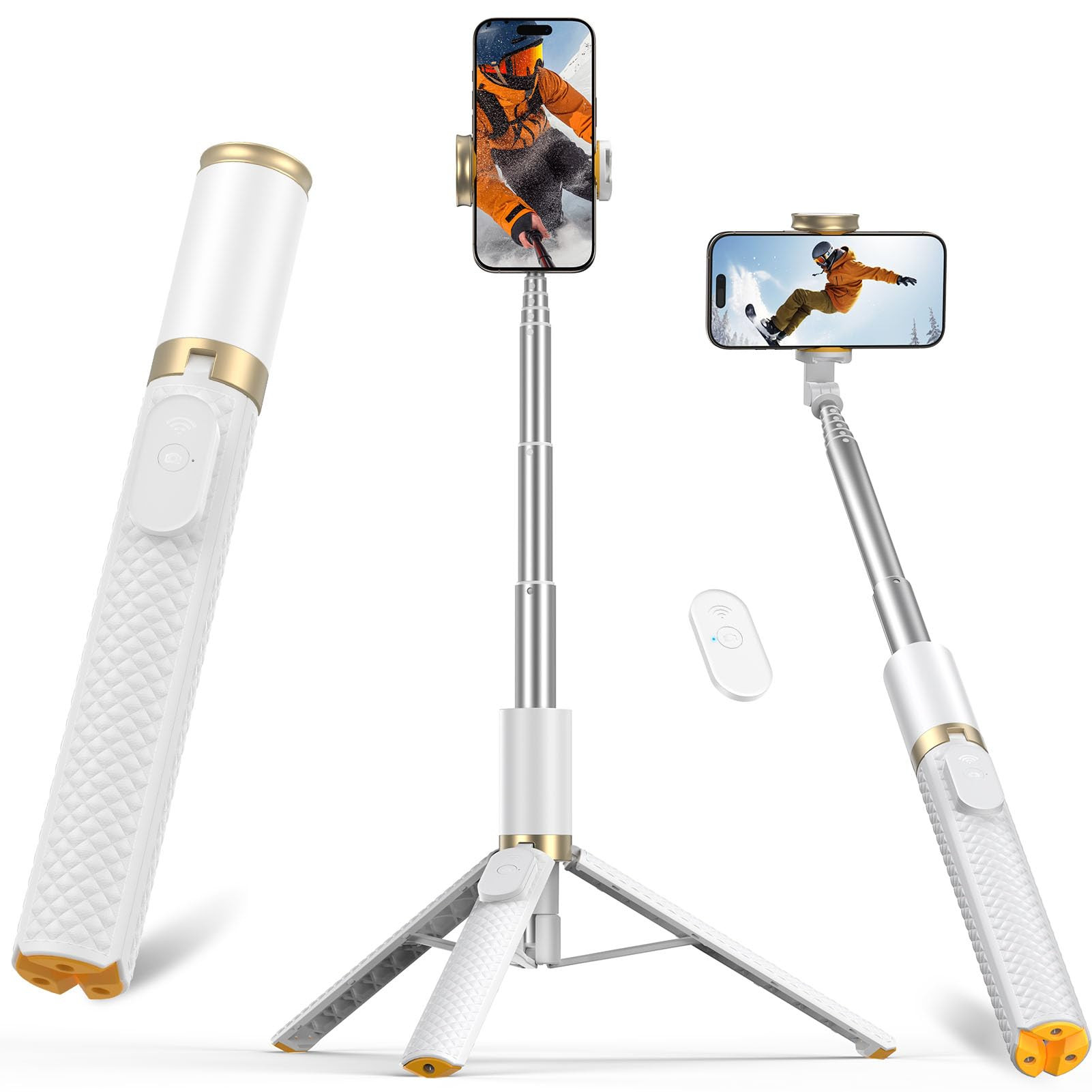 Vimose Phone Tripod & Selfie Stick with Remote, Portable, Lightweight for Video Recording Vlog, E... | Amazon (US)