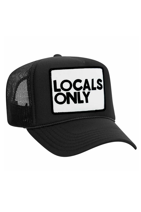 LOCALS ONLY VINTAGE TRUCKER HAT | Aviator Nation