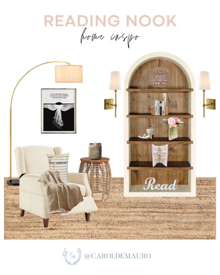 Get in the mood to curl up and get lost in pages with this cozy reading nook inspo idea!
#homeinspo #interiordesign #springrefresh #furniturefinds

#LTKHome #LTKSeasonal #LTKStyleTip