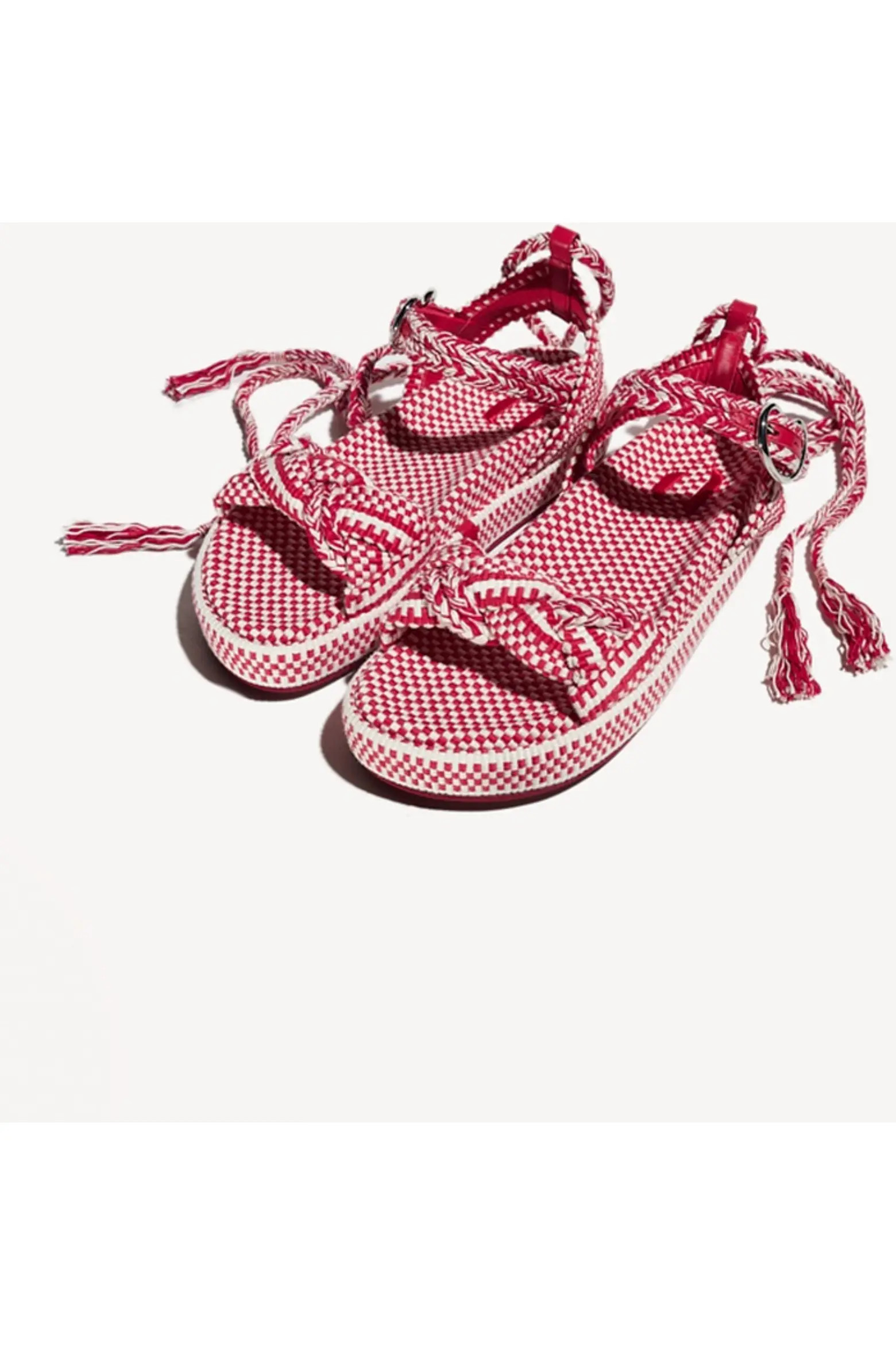 Amambaih Carolina Braided Lace Up Platform Sandal (Women) | Nordstrom | Nordstrom