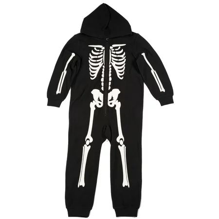Just Love Boys Skeleton Jumpsuit One Piece Pajamas (Boys 8) | Walmart (US)