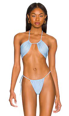 Halter Bikini Top
                    
                    Monica Hansen Beachwear | Revolve Clothing (Global)