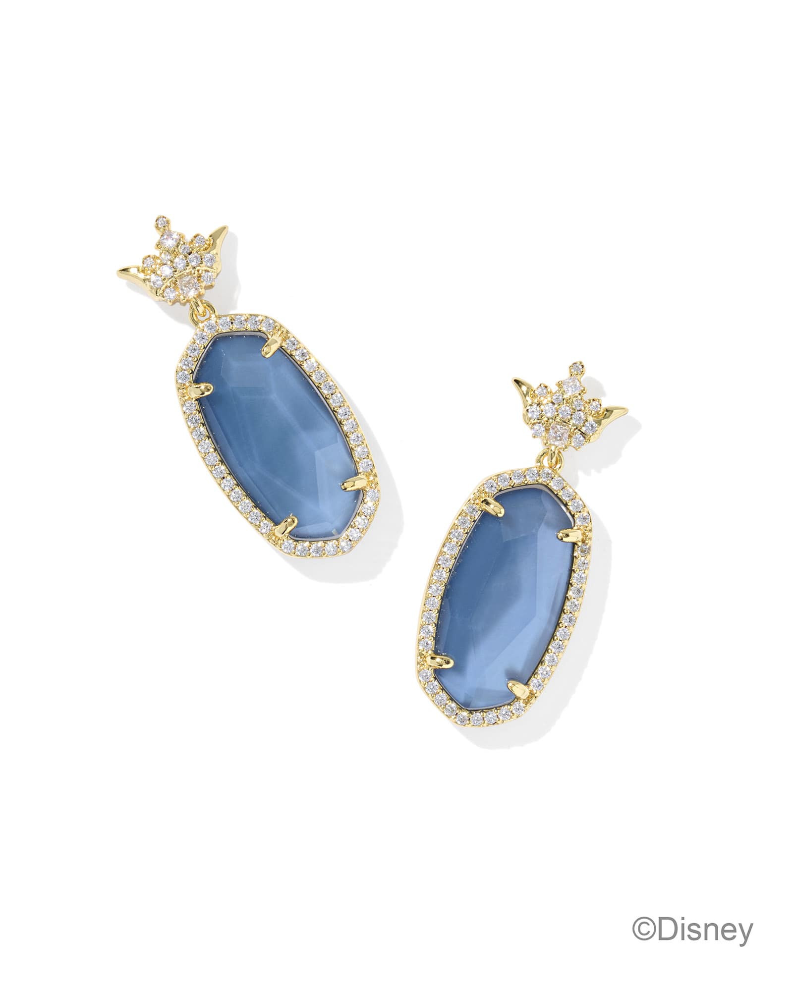 Disney | Kendra Scott Dana Princess Gold Drop Earrings | Mother Of Pearl | Kendra Scott