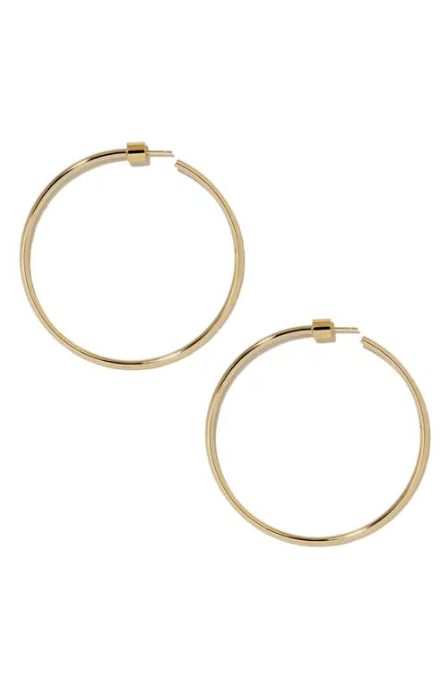 Jennifer Fisher Thread Hoops, 2-Inch in Gold at Nordstrom | Nordstrom