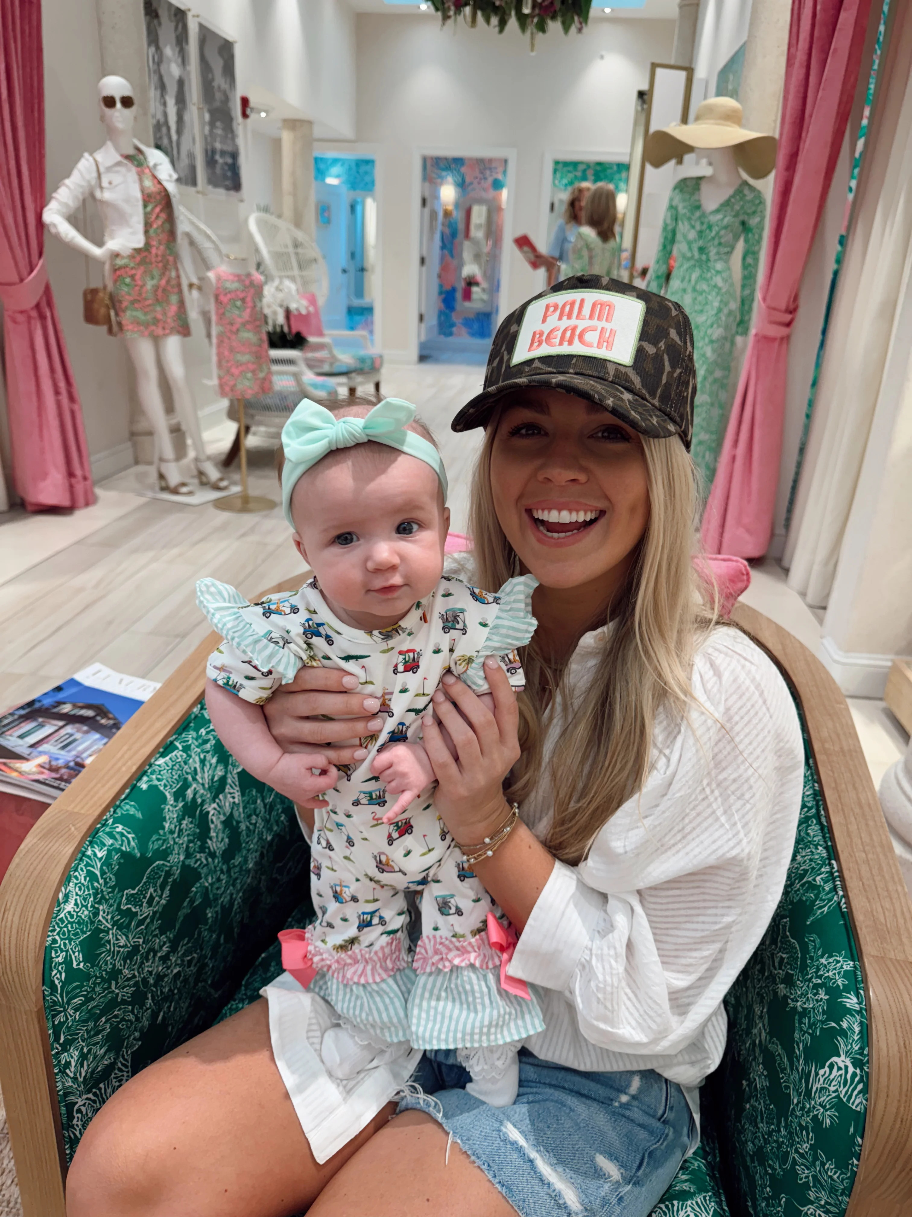 Palm Beach - Leopard Vintage Trucker Hat - PREORDER | KenzKustomz