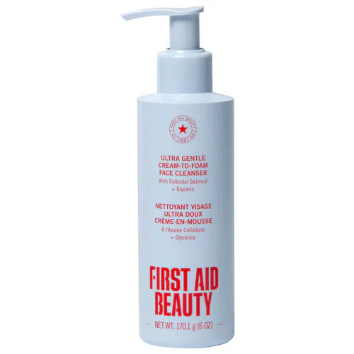 Ultra Gentle Pure Skin Cream-to-Foam Face Cleanser with Colloidal Oatmeal + Glycerin | Sephora (US)