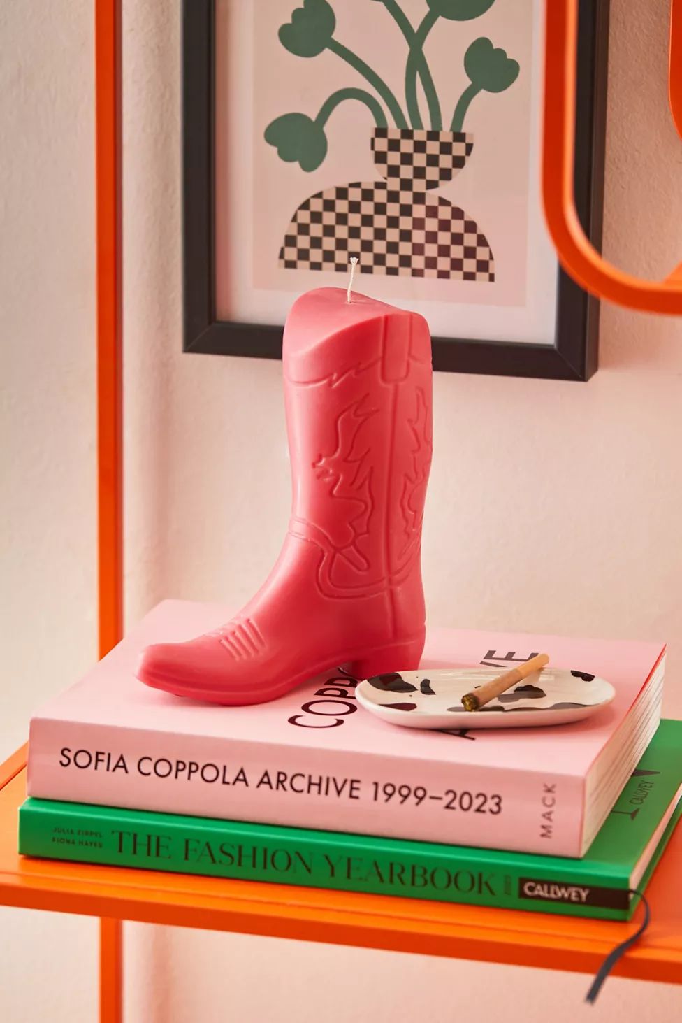 Davie Ocho Cowboy Boot Candle | Urban Outfitters (US and RoW)