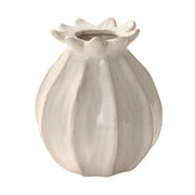 Ceramic Vase, Rustic White | The Avenue