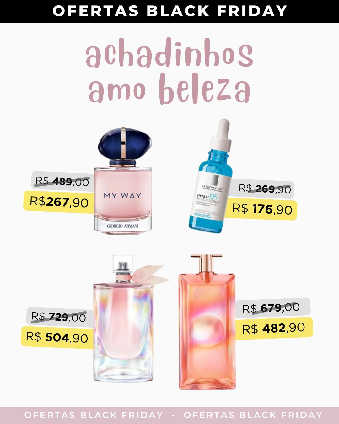 Achadinhos - Ofertas de Black Friday na Amo Beleza!  

 

#LTKbrasil #LTKbeleza #LTKpromo