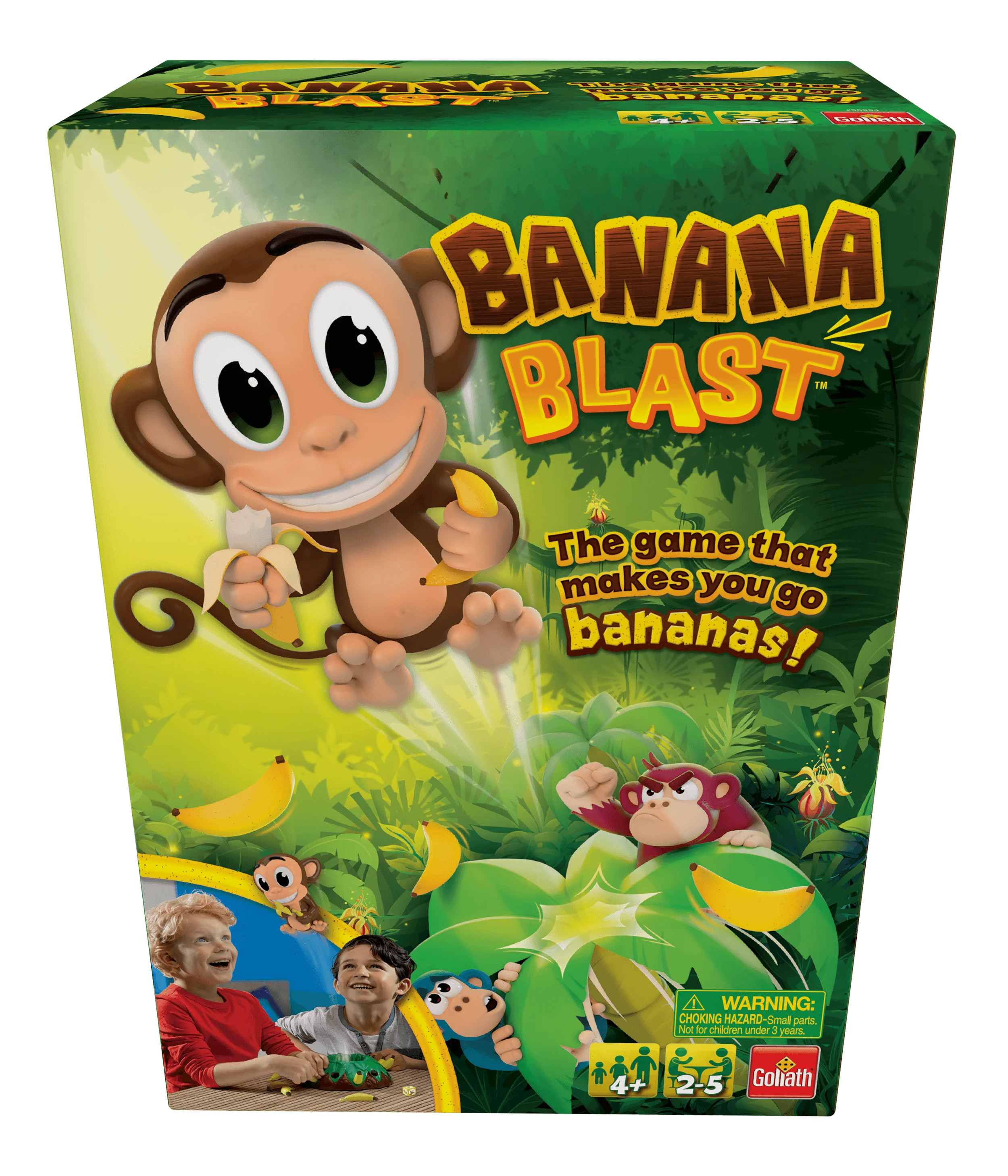 Goliath Banana Blast Game - Pull the Bananas Until the Monkey Jumps Game | Walmart (US)