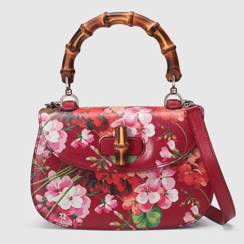 Bamboo Classic Blooms top handle | Gucci (US)