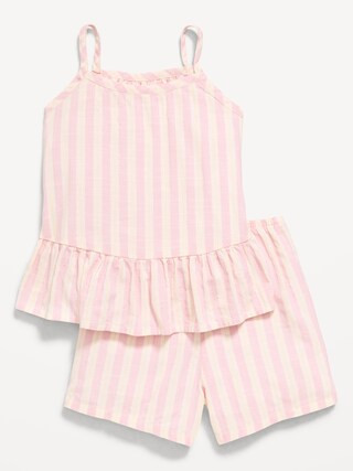 Printed Sleeveless Top and Shorts Set for Toddler Girls | Old Navy (US)