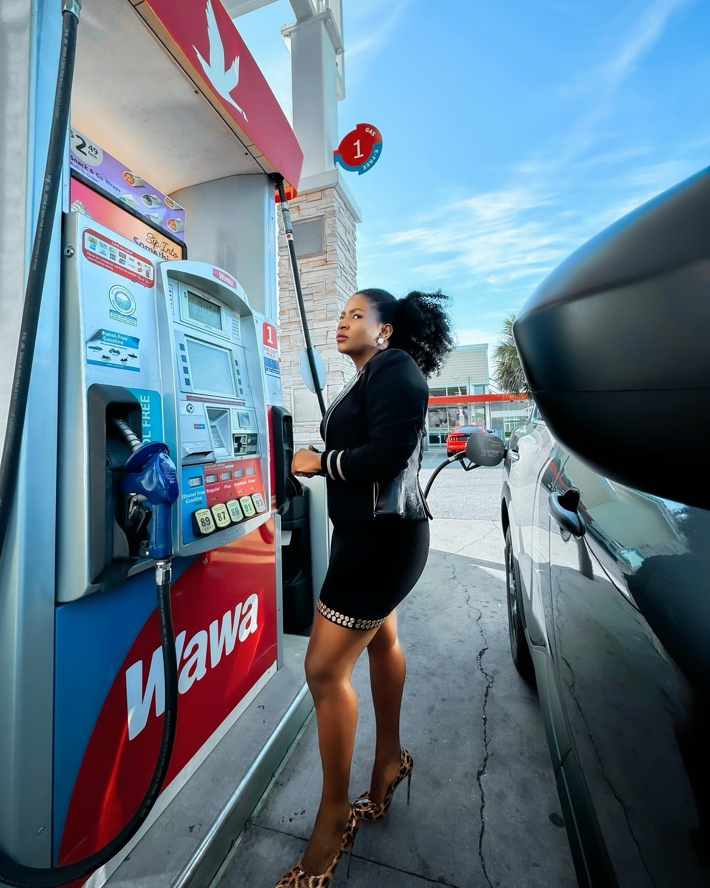 Who else finds joy in dressing up for mundane activities like fueling up the car and running


The black monochromatic look is my effortless go-to – chic and practical. 

Black jacket , black skirt 

#LTKU #LTKSeasonal #LTKSpringSale