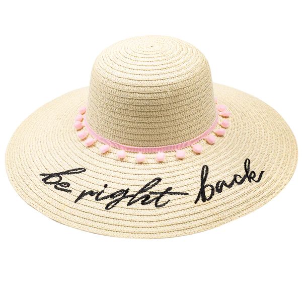Be Right Back Beach Hat | Beachwaver Co