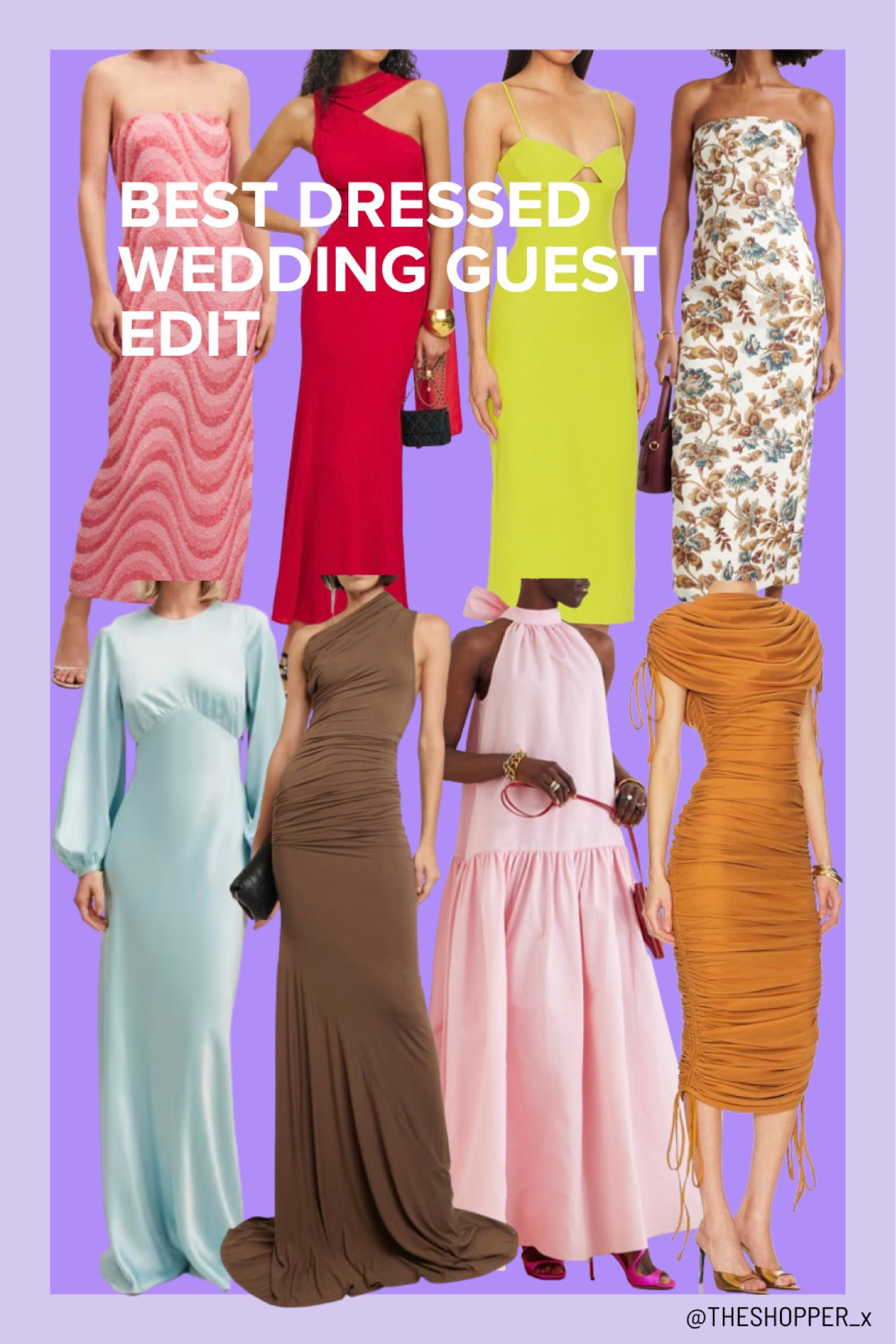 Best dressed wedding guest edit

Bardot maxi dress, sleeveless maxi dress, strappy dress, floral, puff sleeve open back, draped train, pink halterneck

#LTKSeasonal #LTKstyletip #LTKwedding